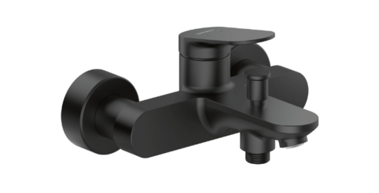 Duravit Wave vannas maisītājs, matēti melns